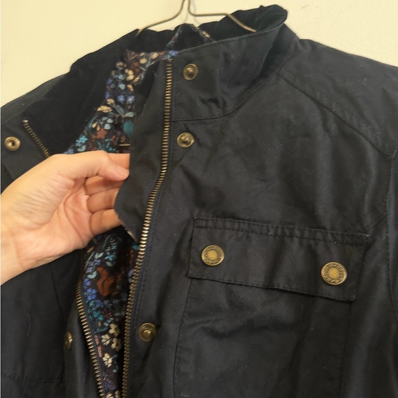 Barbour Black Women's limited edition wax Jacket - Picture 4 of 6